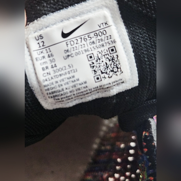 Mens Nike Air Max Fly Knit racer multicolor running shoes size 12 - Picture 2 of 9